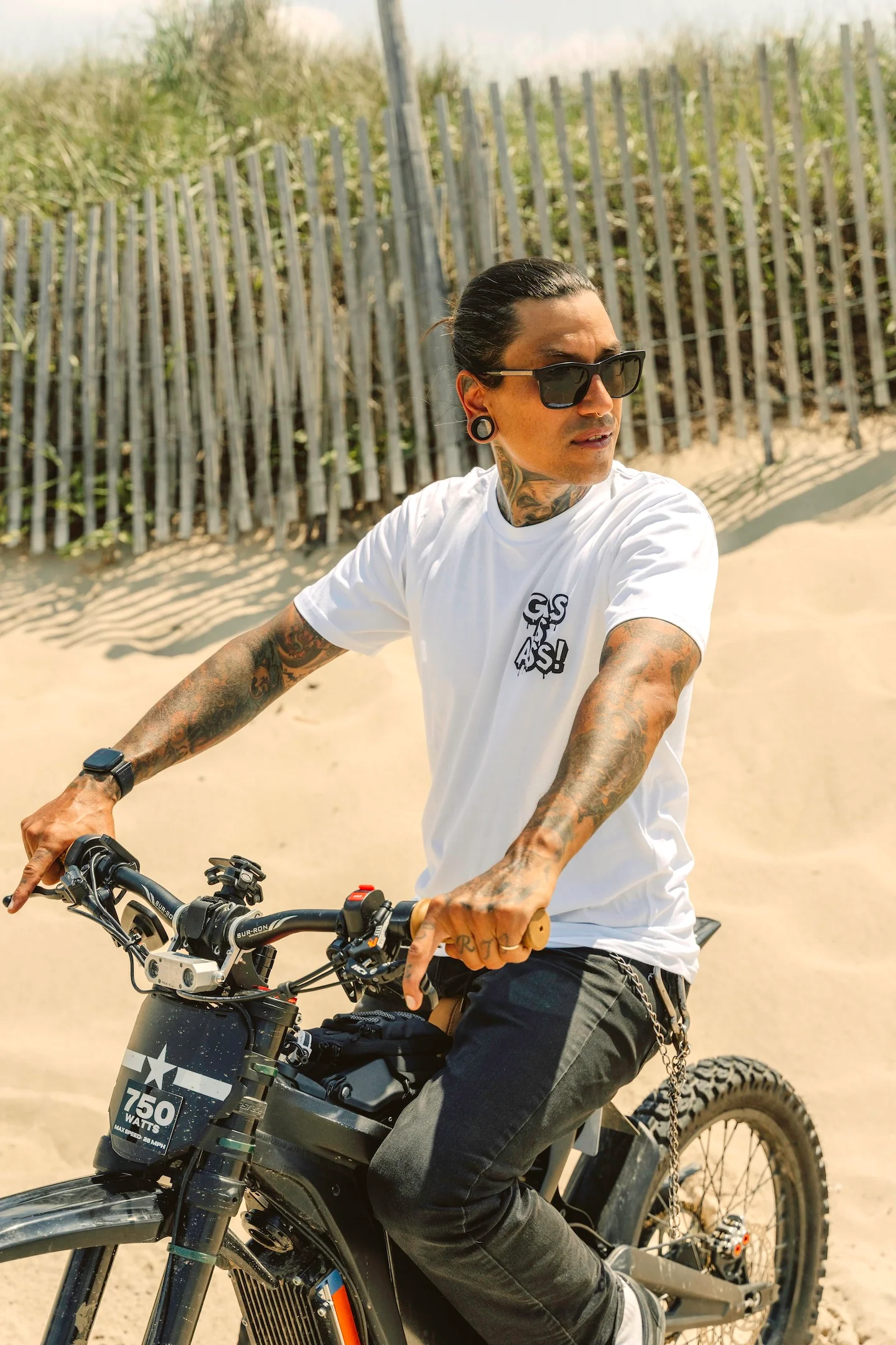 Gas is Ass Shirt - White Tattoo Edition - Image 3