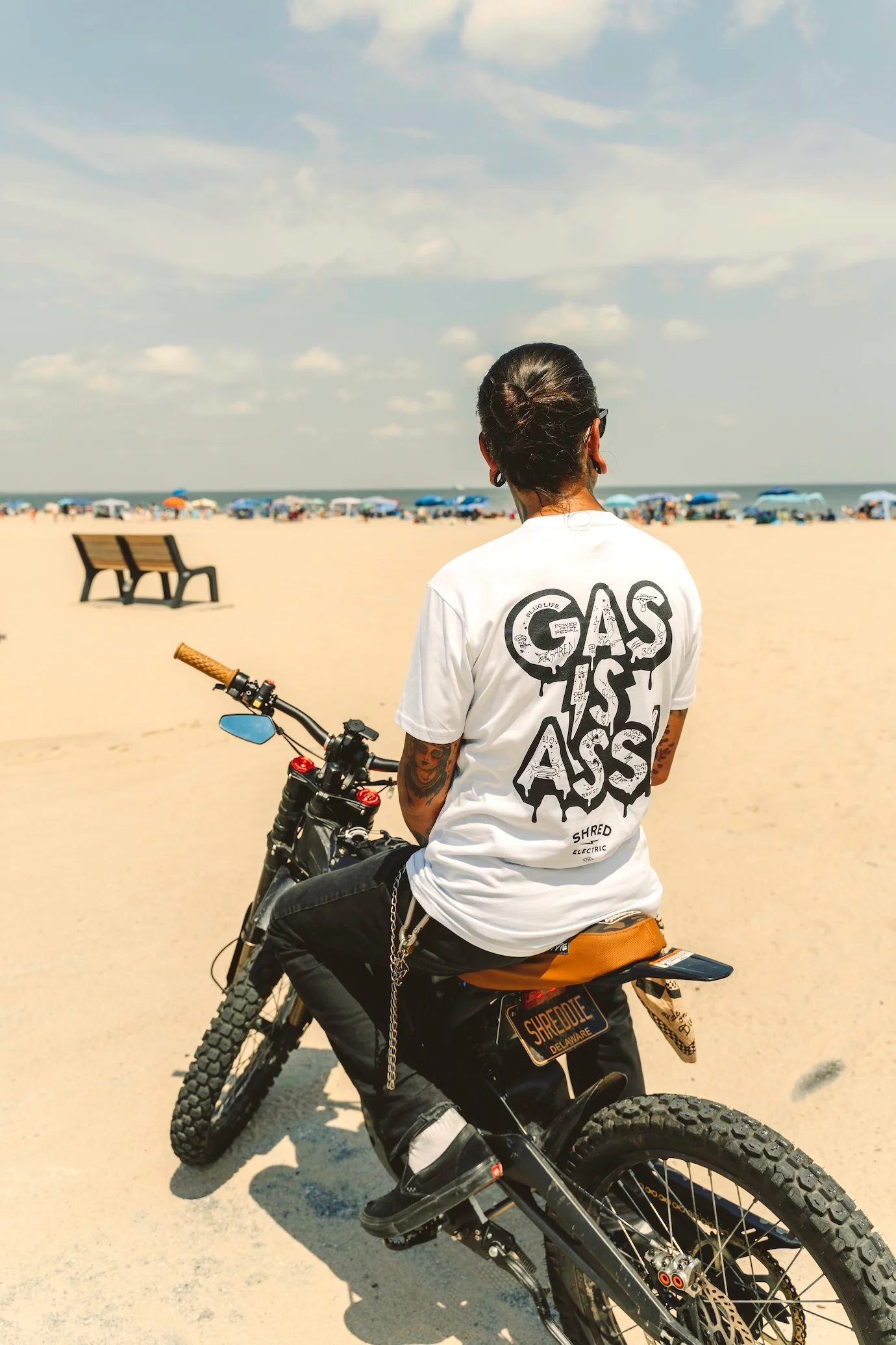 Gas is Ass Shirt - White Tattoo Edition - Image 8